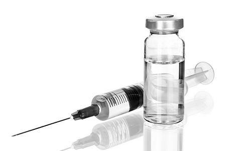 siringa iniezione antibiotico vaccino cortisone