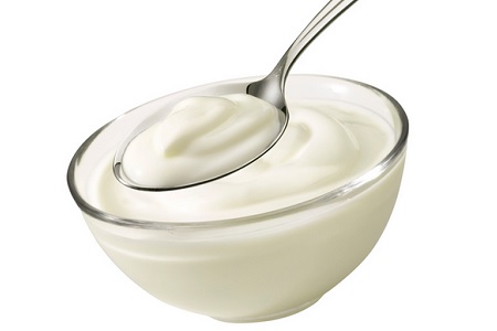 vasetto di yogurt